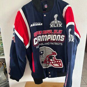 New England Patriots Men's Super Bowl XLXI (Arizona) Jacket
